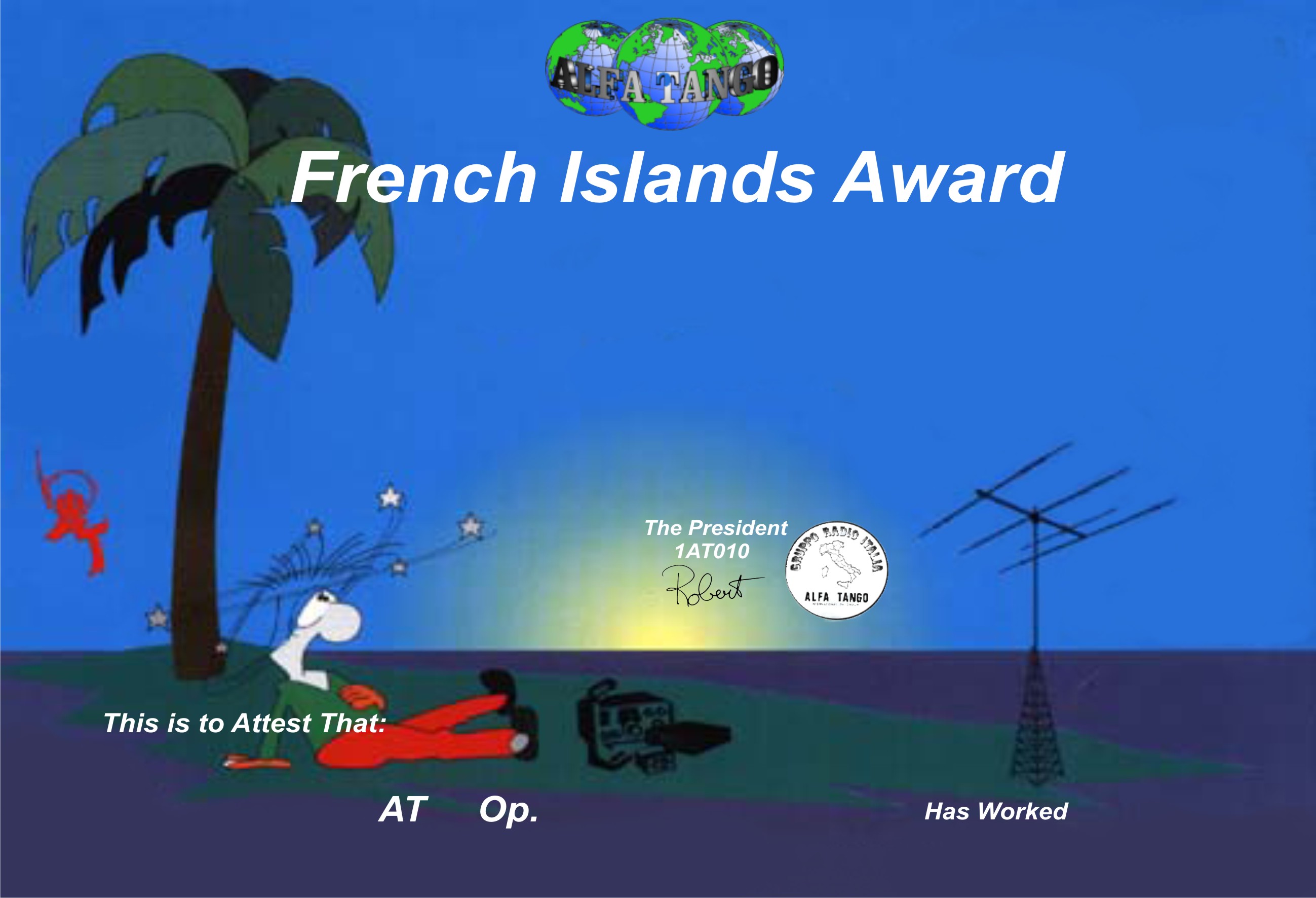 64 Frech islands Award