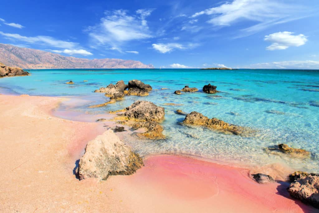 Elafonisi beach in Crete Greece 1024x684