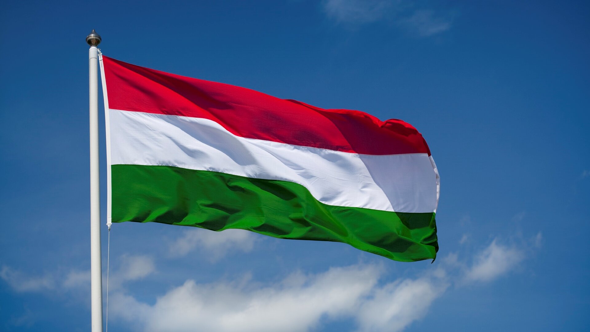 Flag of Hungary pillars