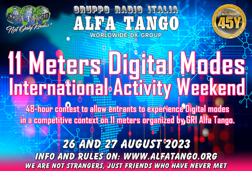 Alfa Tango Digital Modes Activity Weekend 2023