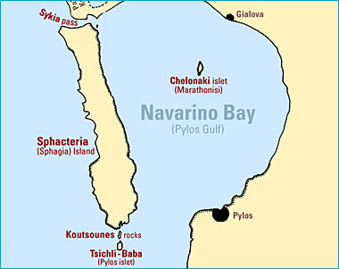 SFAKTIRIA MAP